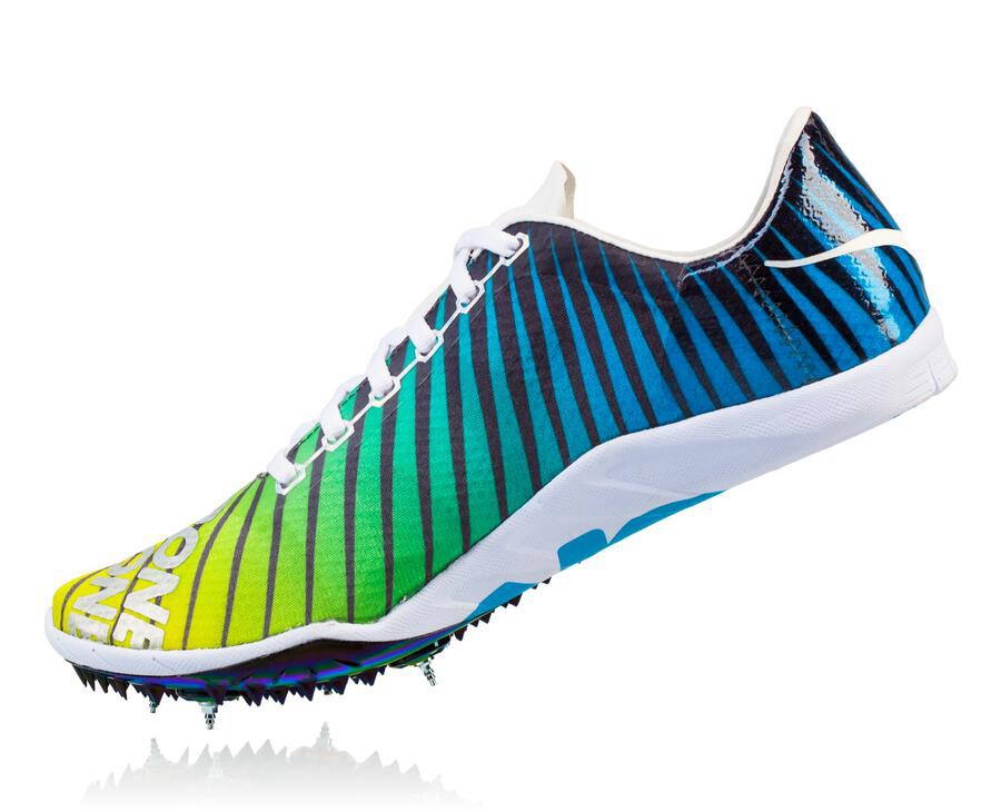 Spikes Atletismo Hoka One One Masculino Pretas/Branco - Speed Evo R - 259-MLVYXE